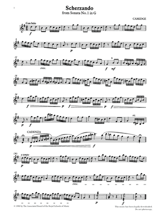 Scherzando from Graded Music for Tuned Percussion, Book II