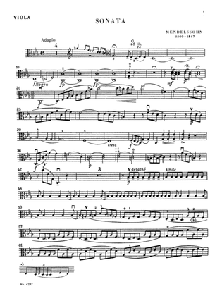 Book cover for Mendelssohn: Sonata