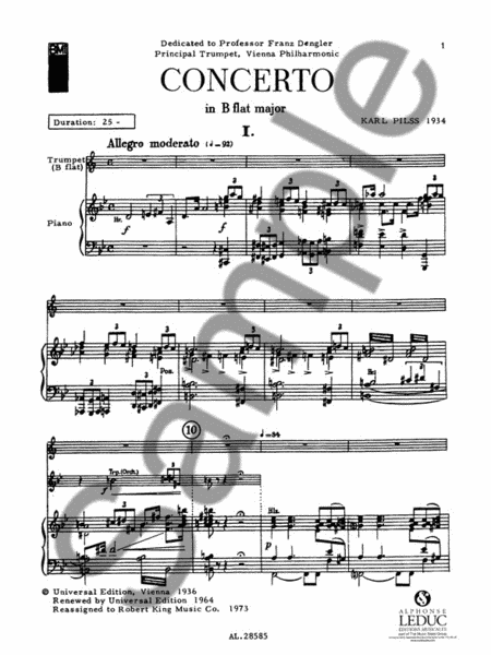 Concerto (trumpet & Piano)