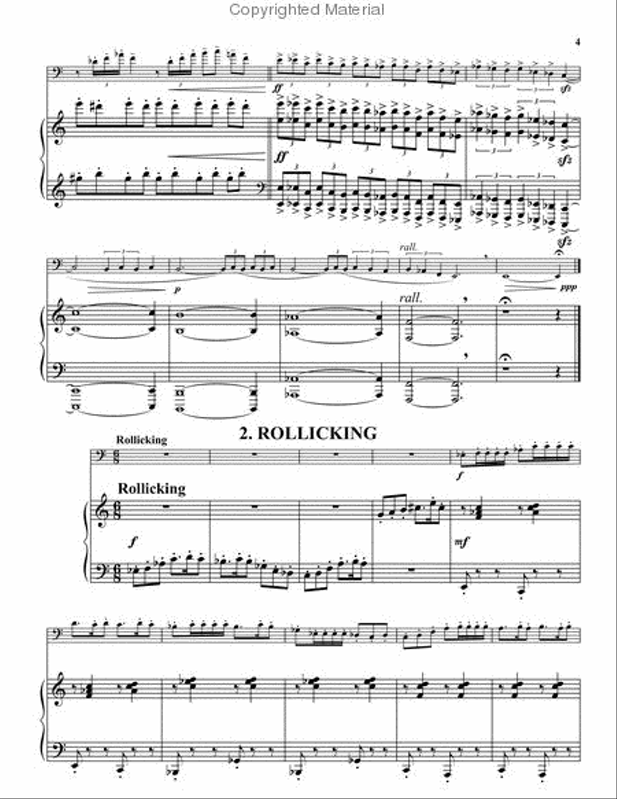To Speak - To Dance - To Dream - To Live! Euphonium scores gallery preview page 3