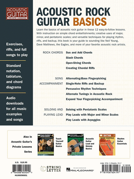 Acoustic Rock Guitar Basics