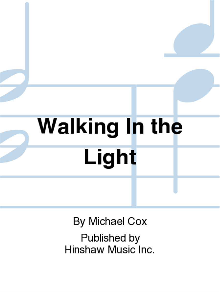 Walking in the Light 4-Part scores gallery preview page 1