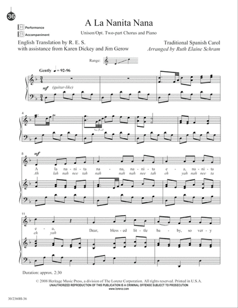 It's Christmas Everywhere! Unison Choir scores gallery preview page 37
