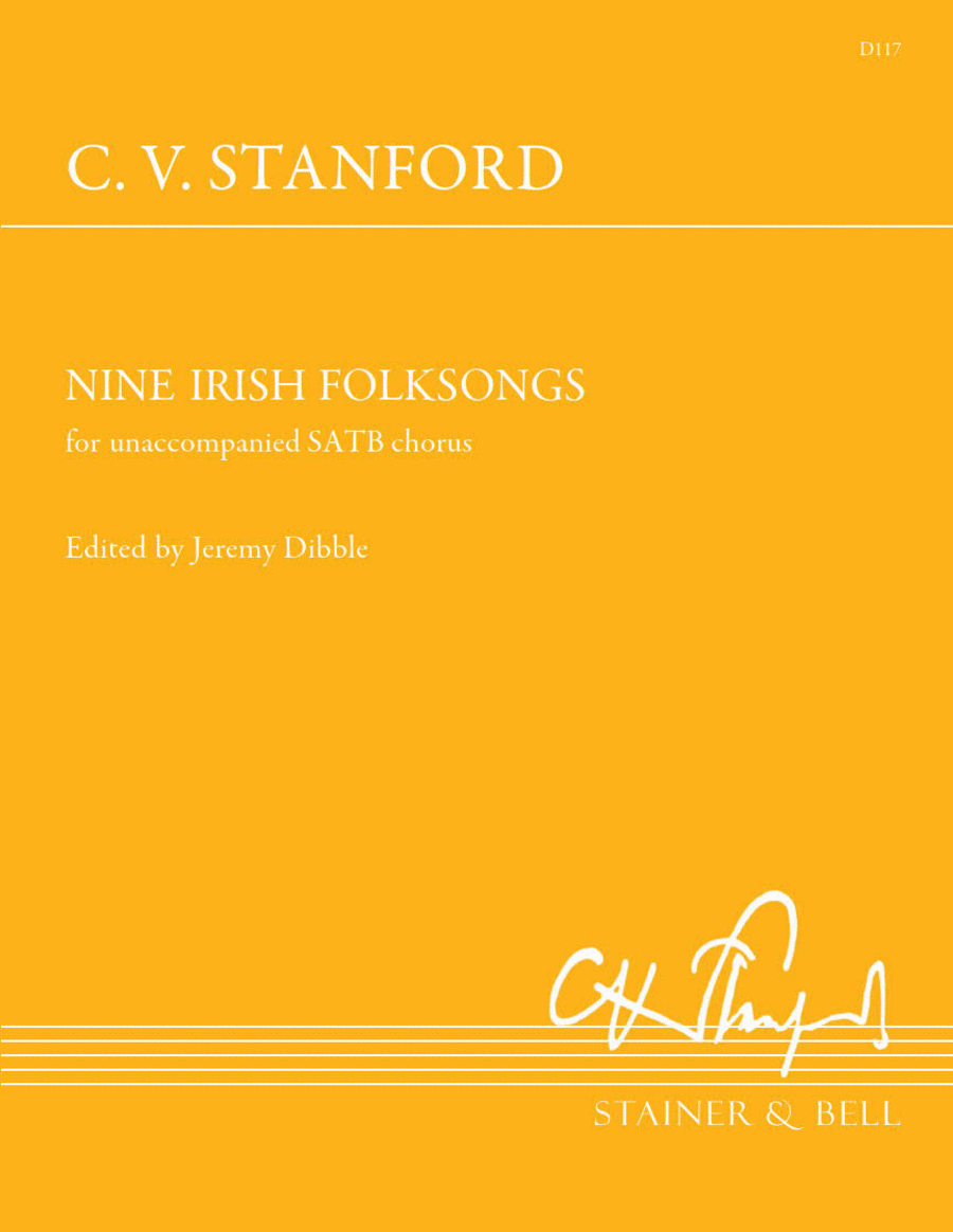 Nine Irish Folksongs 4-Part scores gallery preview page 1