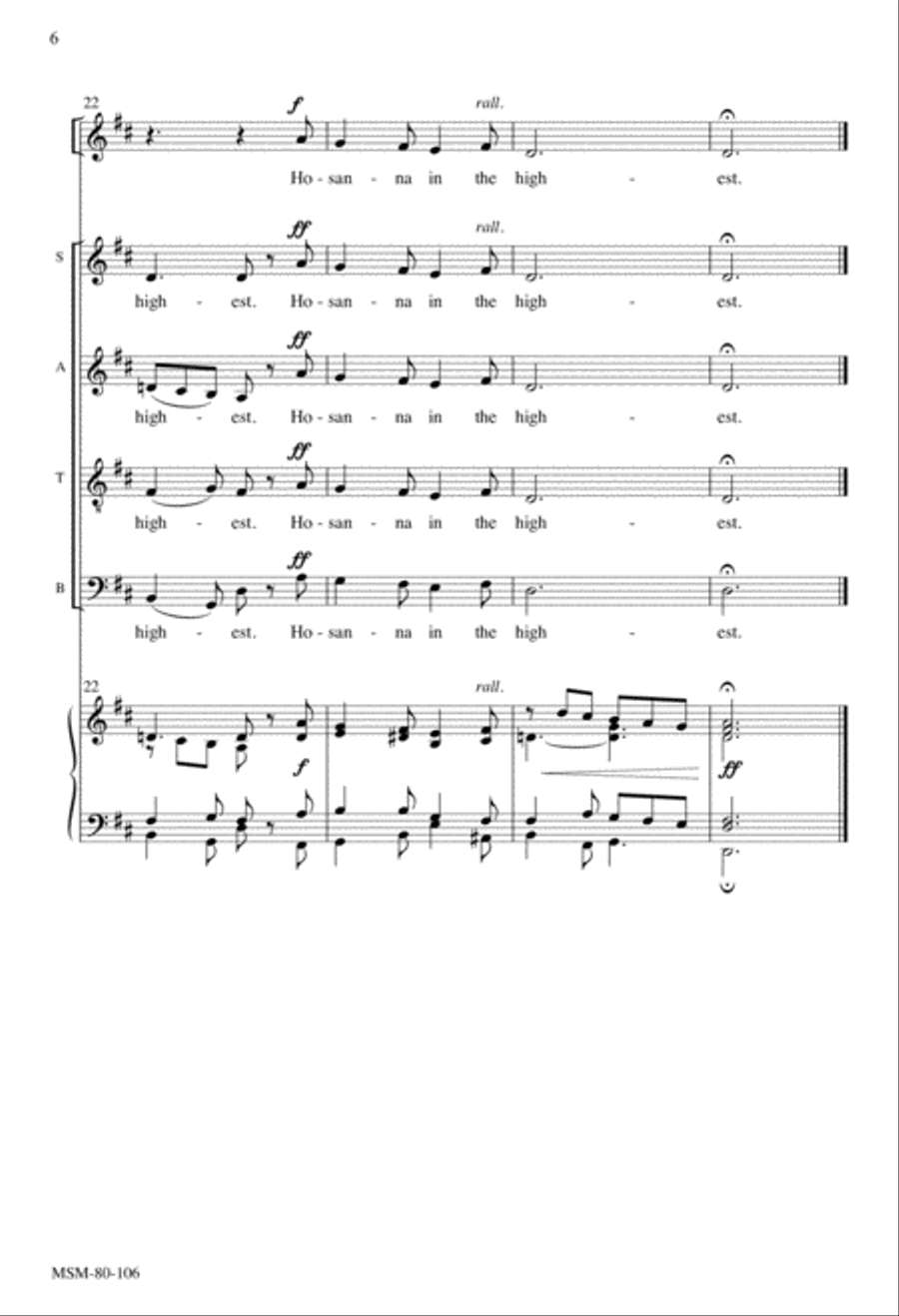 Eucharistic Acclamations on Resonet in Laudibus 4-Part scores gallery preview page 5
