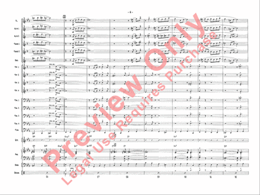 The Days of Wine and Roses Jazz Ensemble scores gallery preview page 7