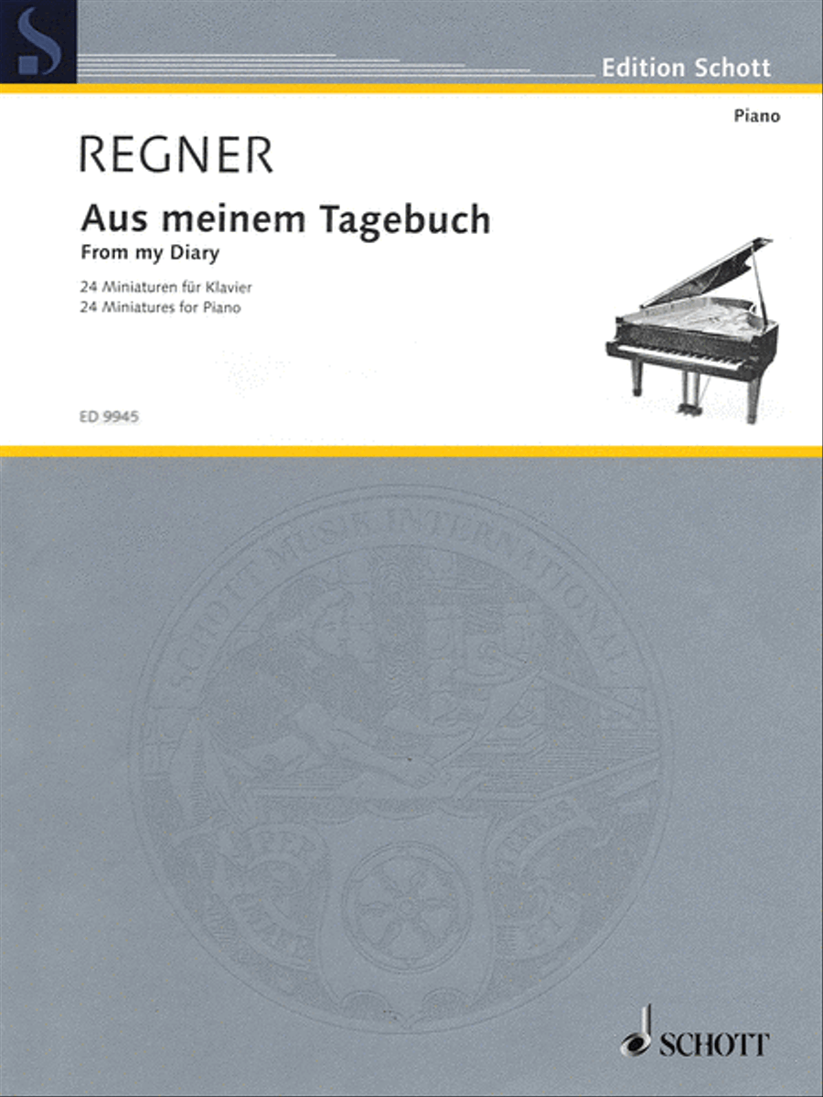 From My Diary Piano Solo scores gallery preview page 1