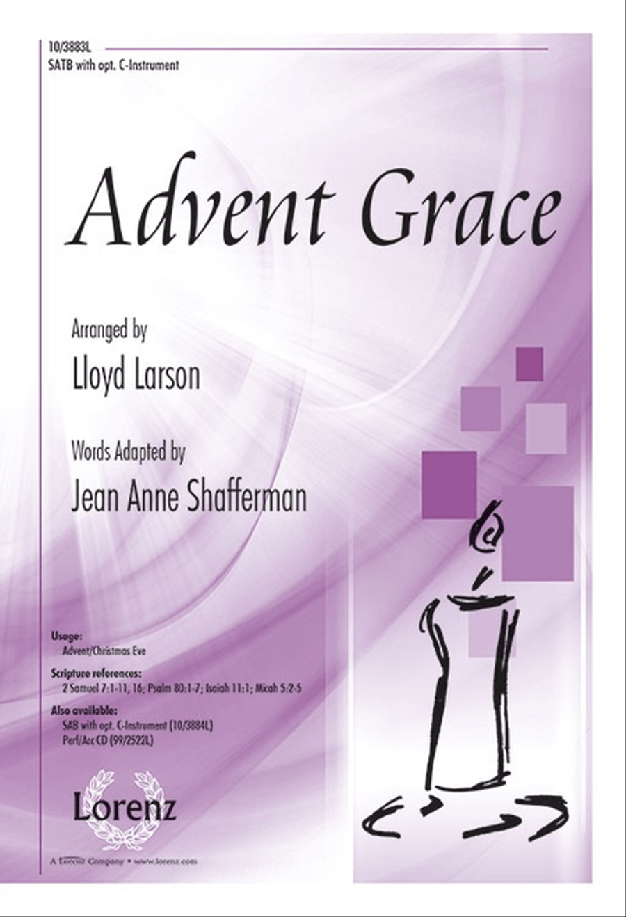 Advent Grace 4-Part scores gallery preview page 1