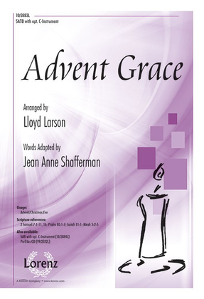 Book cover for Advent Grace