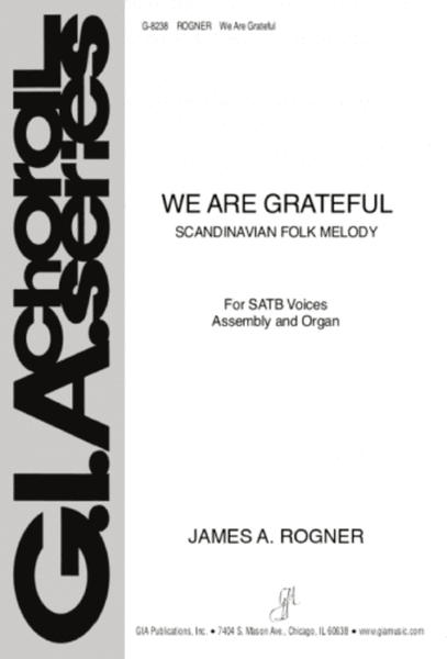 We Are Grateful - Instrument edition