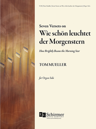 Book cover for Seven Versets on Wie schön leuchtet der Morgenstern: How Brightly Beams the Morning Star