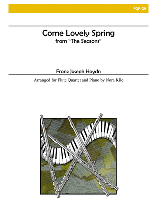 Come Lovely Spring for Flute Quartet and Piano