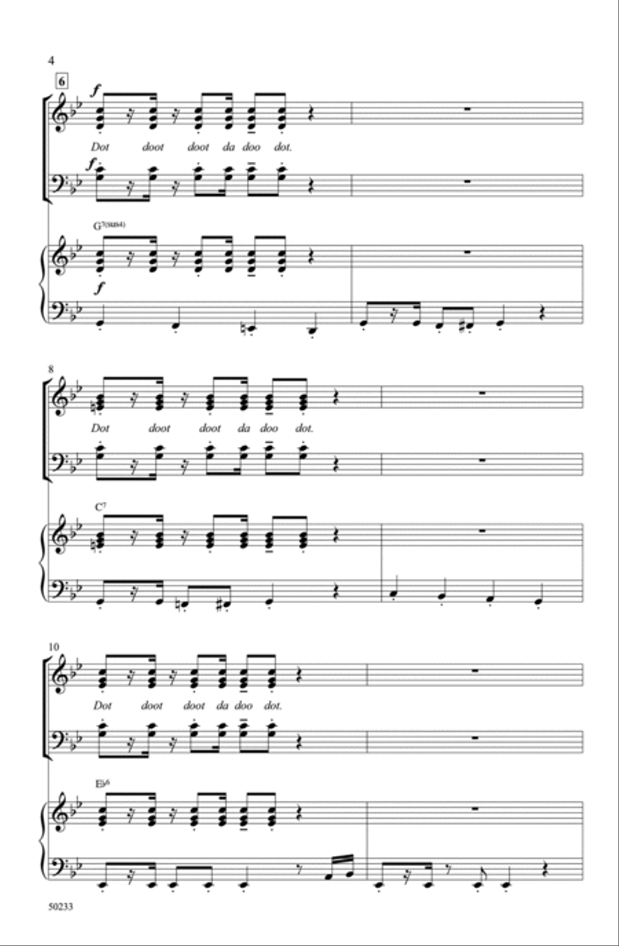 Let's Dance Let's Dance Choir scores gallery preview page 2