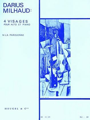 Book cover for Quatre Visages Op.238 No.4 - La Parisienne