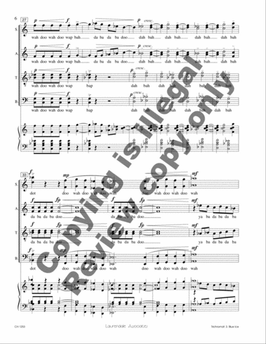 Blue Ice Divisi scores gallery preview page 6
