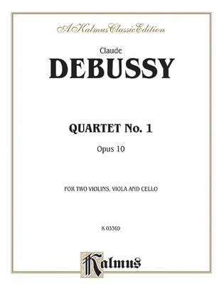 Book cover for String Quartet, Op. 10
