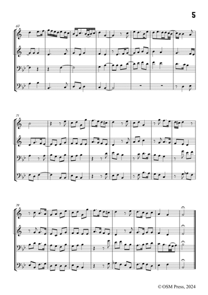 Rota-Hodie Christus natus est,for 2 Trumpets and 2 Trombones image number null