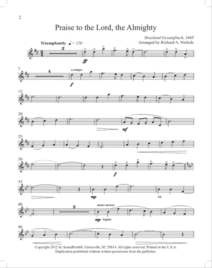 Instruments of Glory, Vol. 3 - Clarinet Book and CD Clarinet Solo scores gallery preview page 2