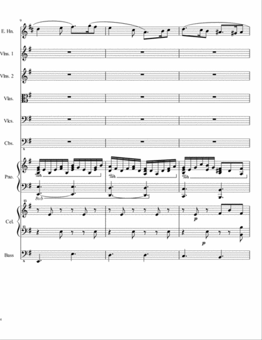 What Child Is This (Arrangement by Keith Prater) Small Ensemble scores gallery preview page 4