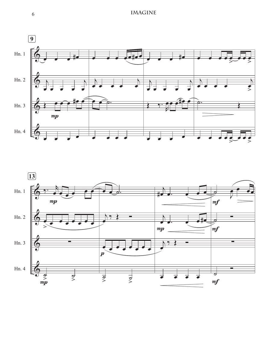 Imagine Horn scores gallery preview page 6