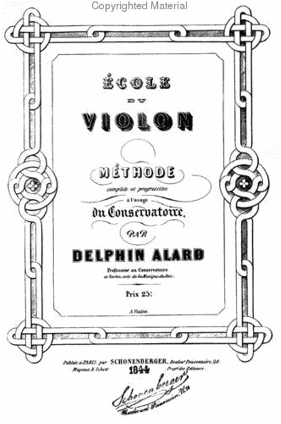 Methods & Treatises Violin - Alard - Volume 5 - France 1800-1860 Violin scores gallery preview page 2