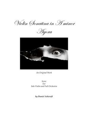 Violin Sonatina in A minor 'Agora' - Score Only