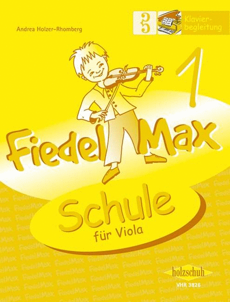 Fiedel-Max fr Viola - Klavierbegleitung Vol. 1