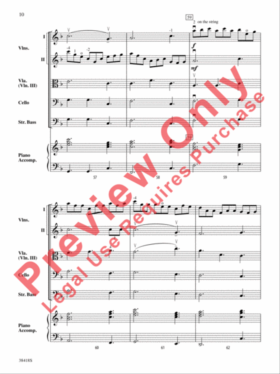 Return to Skye String Orchestra scores gallery preview page 11