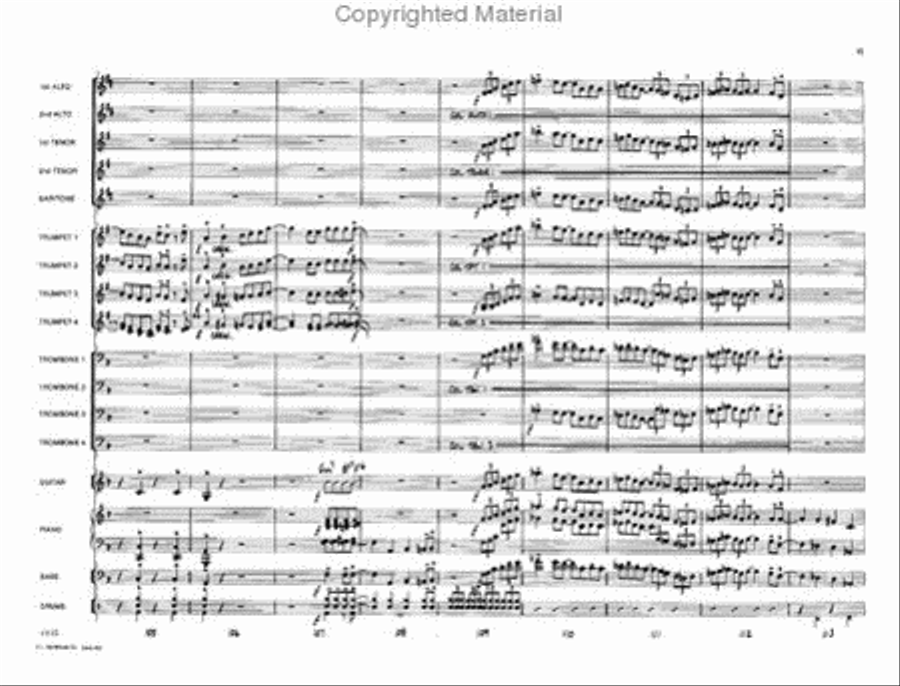 No Scuffle Shuffle No Scuffle Shuffle Jazz Ensemble scores gallery preview page 15