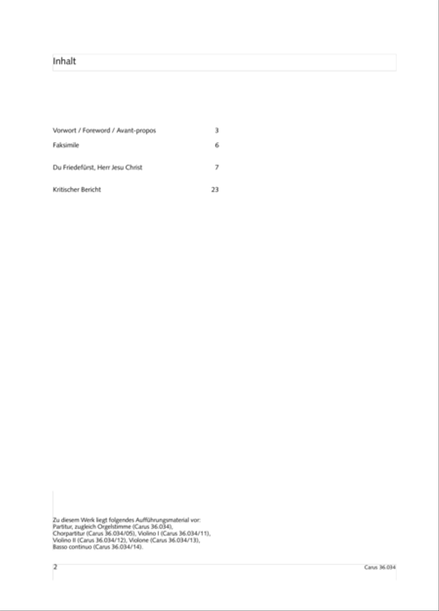 Thou Prince of peace, to thee we how (Du Friedefurst, Herr Jesu Christ) SSATB scores gallery preview page 3