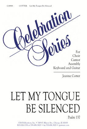 Book cover for Let My Tongue Be Silenced