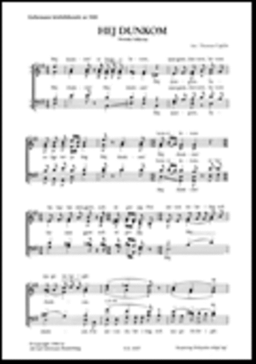 Hej dunkom! 4-Part scores gallery preview page 1