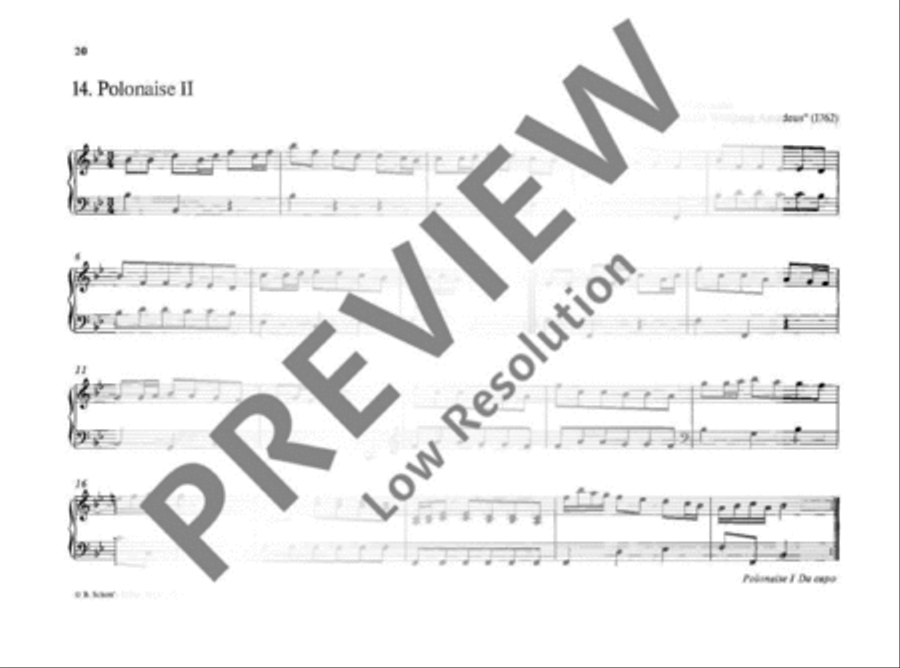 Historische Tänze Piano scores gallery preview page 21