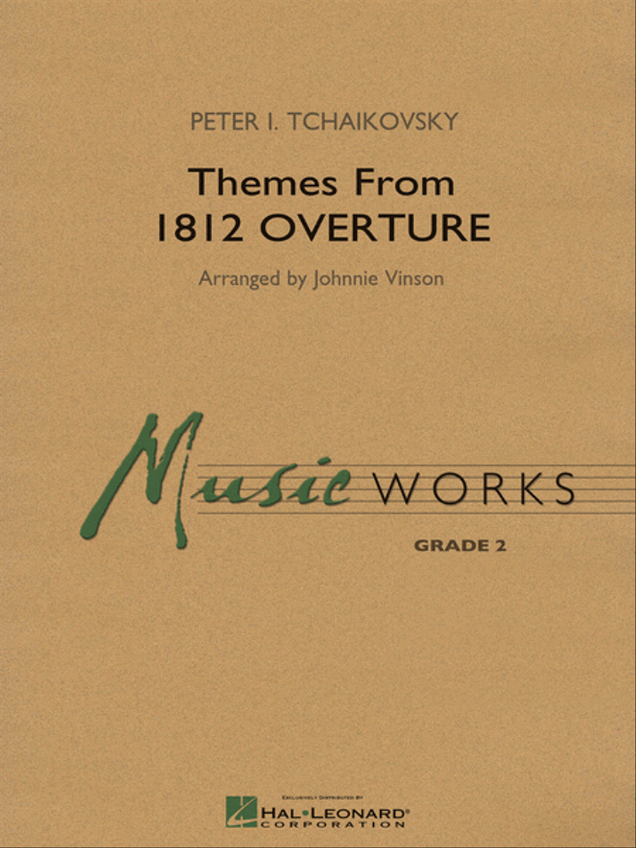 1812 Overture, Themes from Concert Band scores gallery preview page 1
