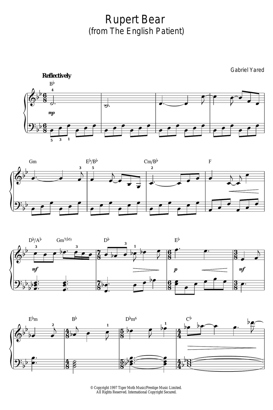 Easy Piano Easy Piano scores gallery preview page 1