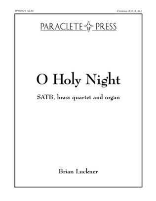 Book cover for O Holy Night - Brass Parts