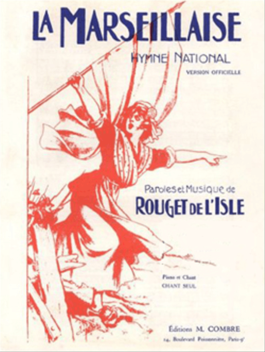 La Marseillaise Voice Solo scores gallery preview page 1