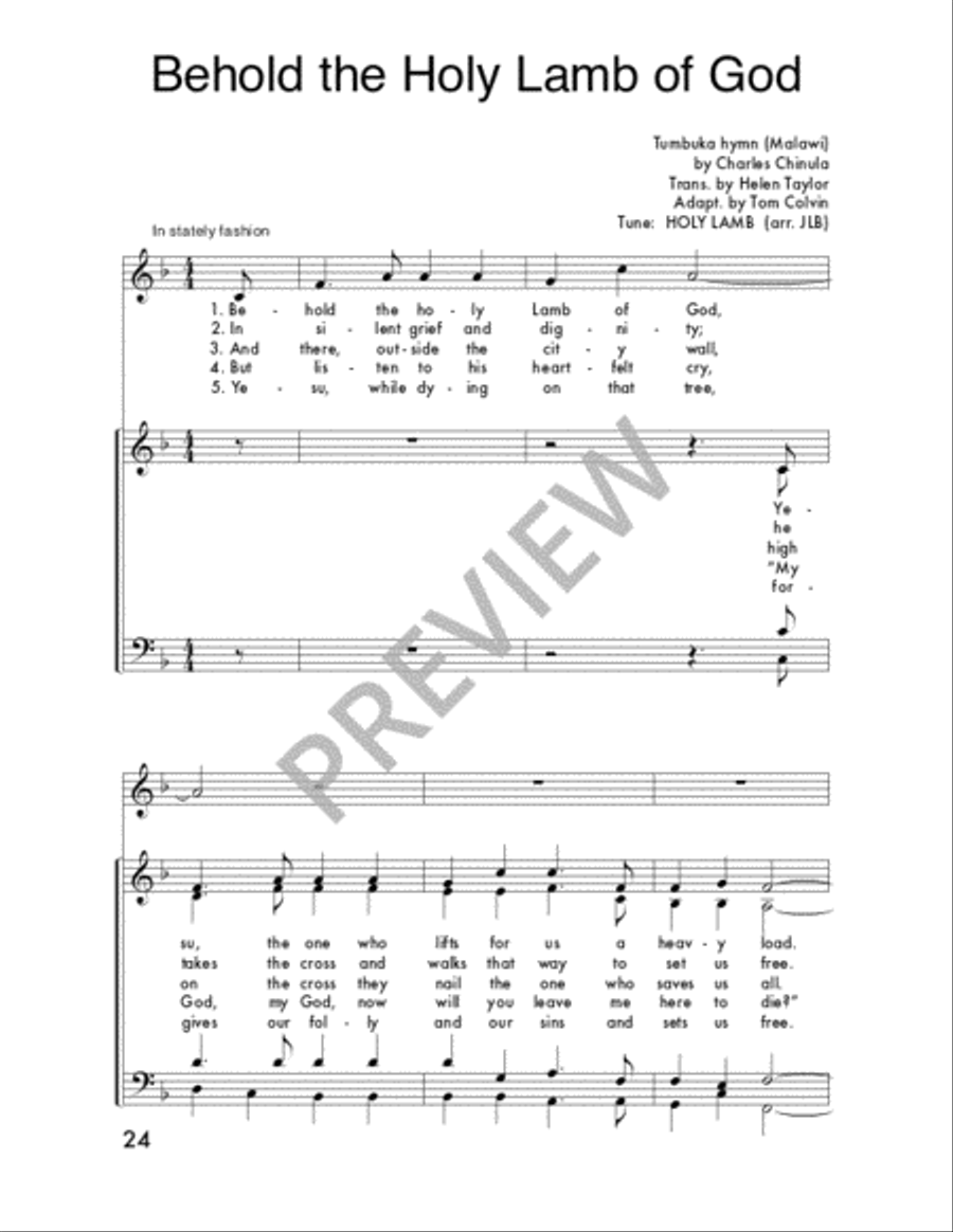 The Courage to Say No - Music Collection Collection / Songbook scores gallery preview page 6