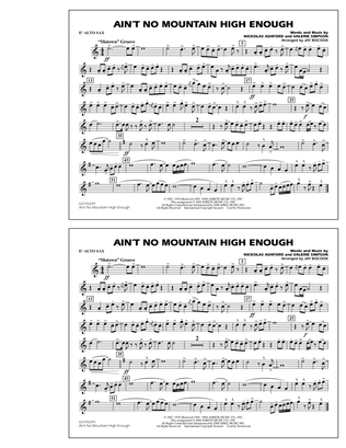 Book cover for Ain't No Mountain High Enough - Eb Alto Sax