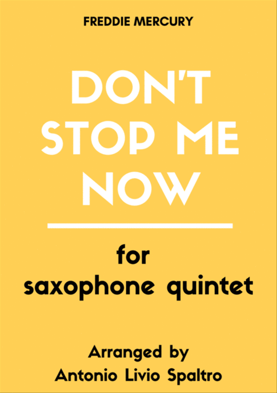 Don't Stop Me Now
