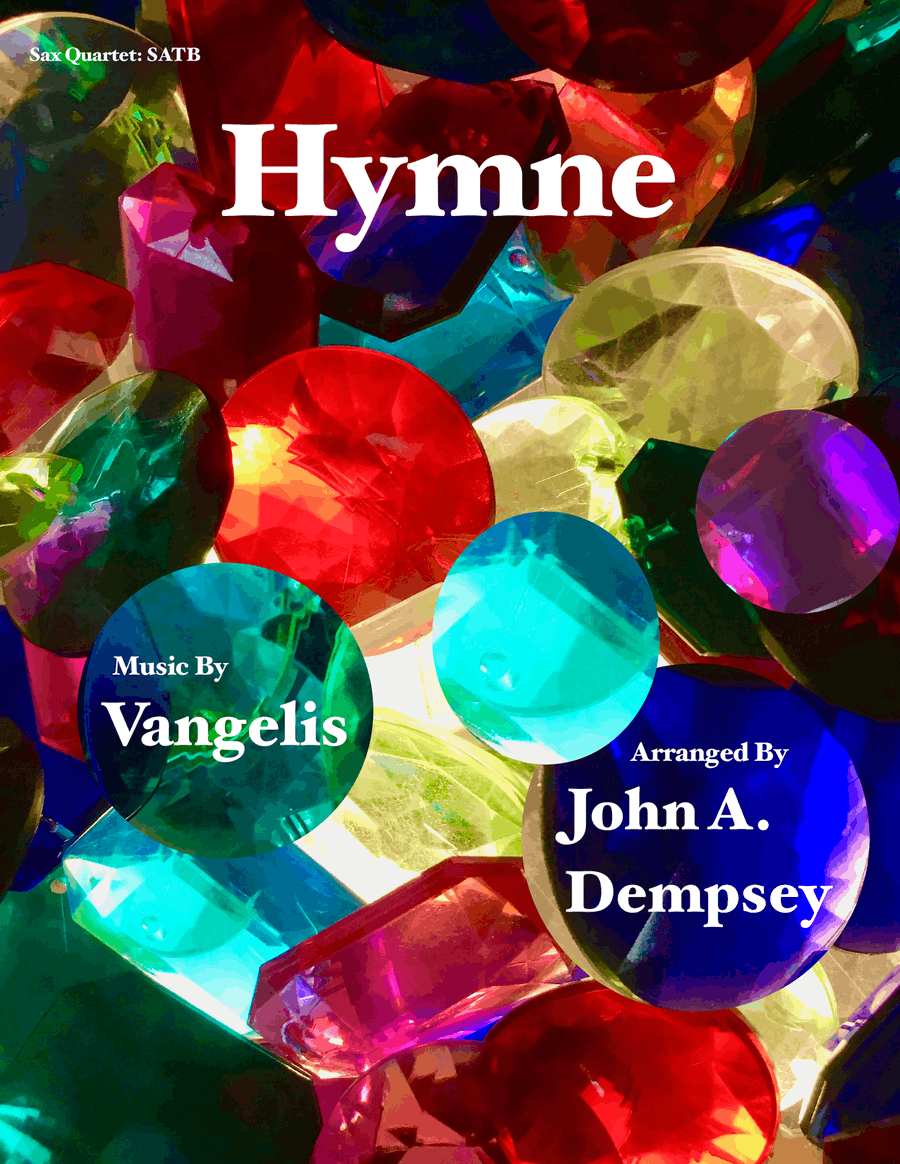 Hymne Saxophone Quartet scores gallery preview page 1
