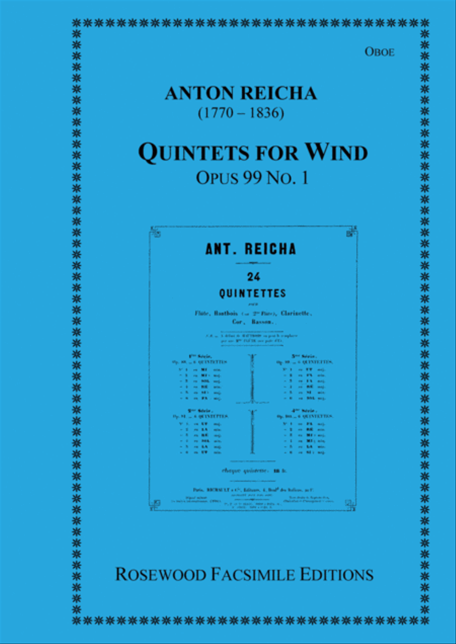 Wind Quintet, Op. 99, No. 1 image number null