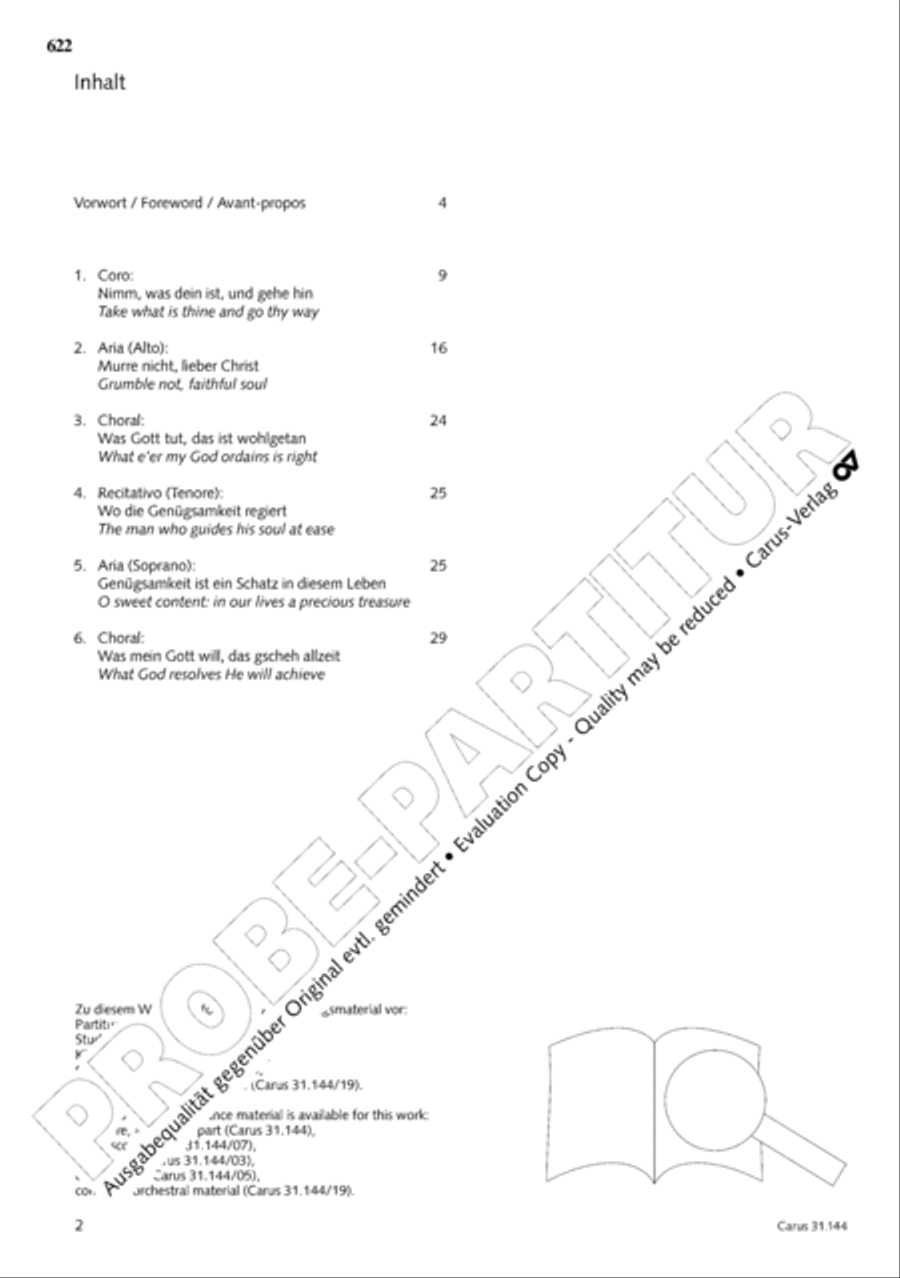 The Complete Sacred Vocal Works (Das geistliche Vokalwerk) Voice scores gallery preview page 621