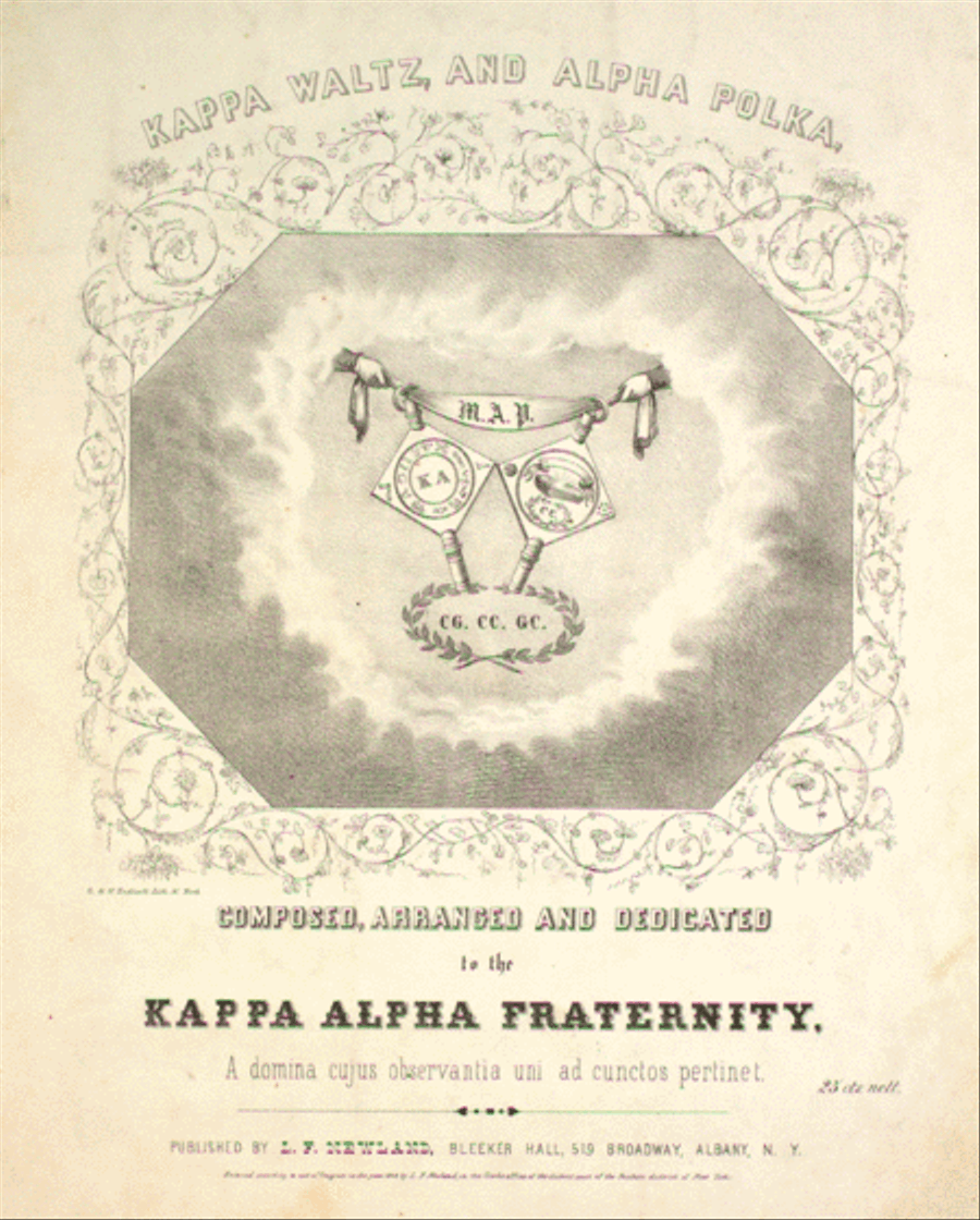 Kappa Waltz, and Alpha Polka Piano Solo scores gallery preview page 1