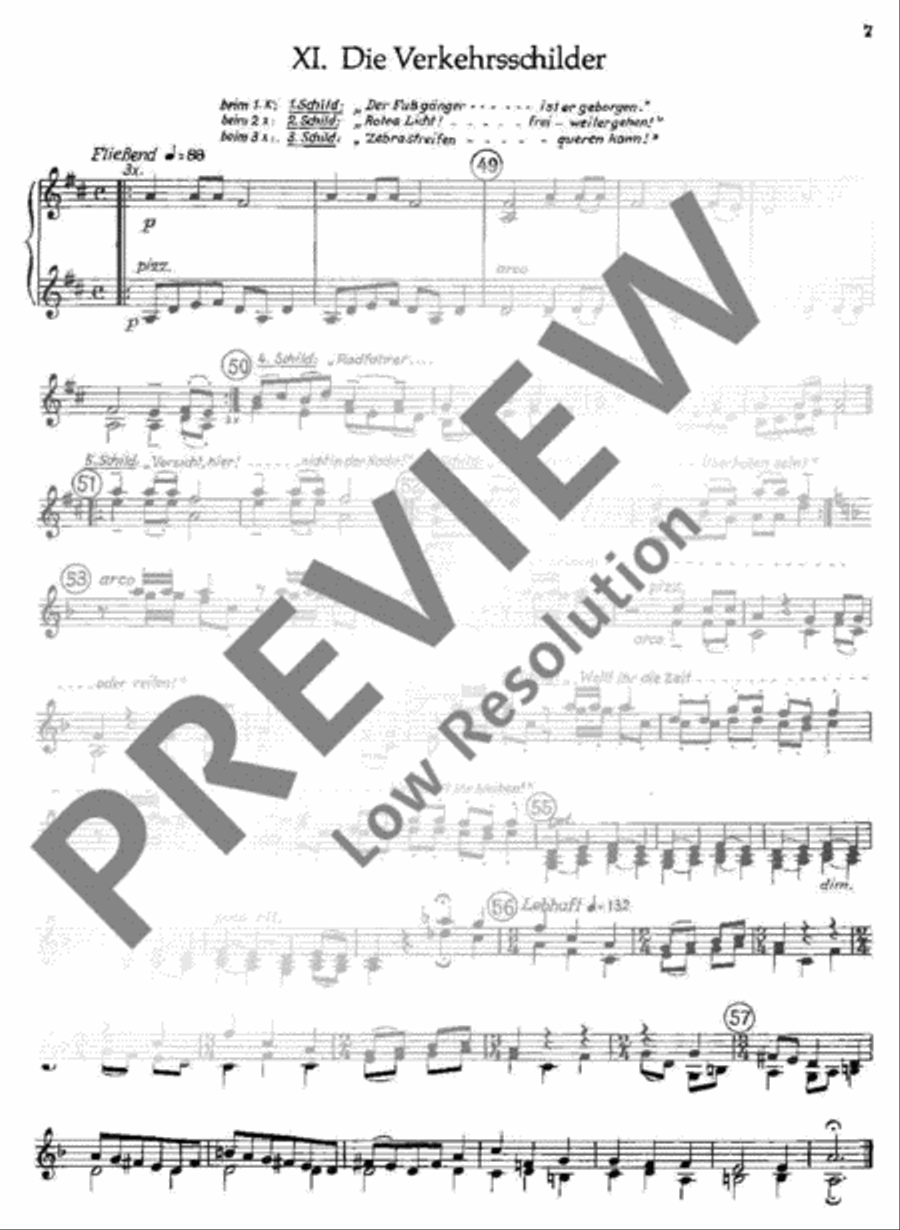 Augen auf im Verkehr! Part scores gallery preview page 8