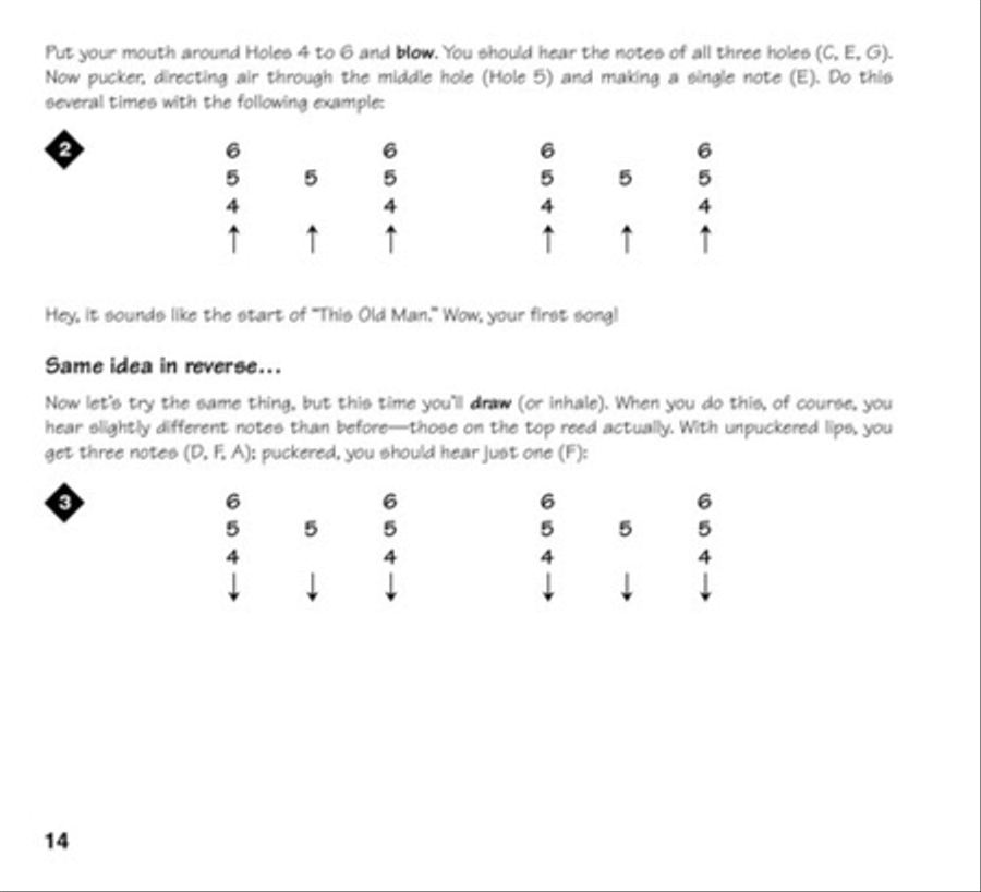 FastTrack Mini Harmonica Method Book 1 Harmonica scores gallery preview page 7