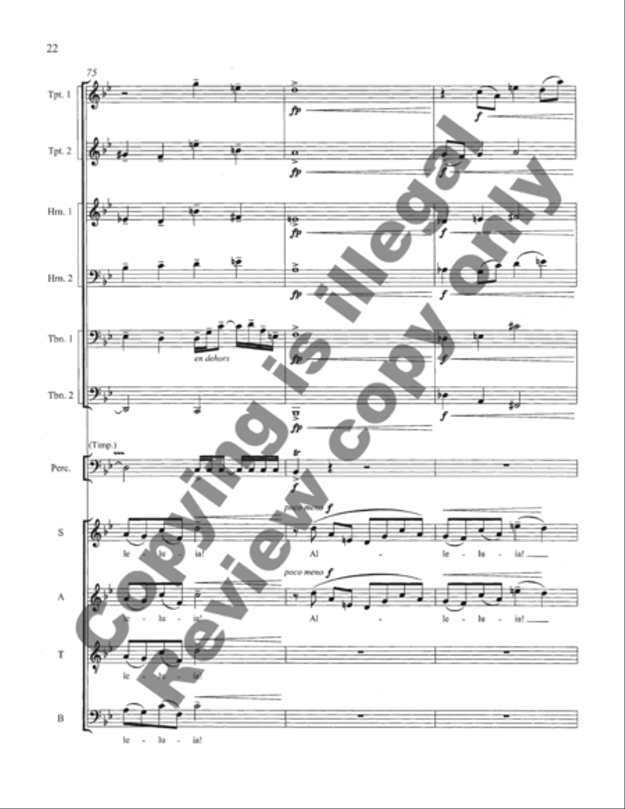 O Magnum Mysterium (Full Score) Choir scores gallery preview page 41