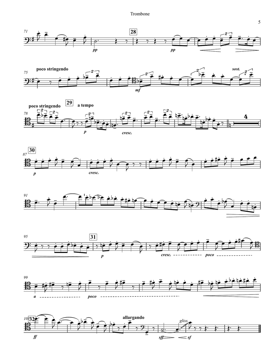 Sonatina for Trombone & Piano