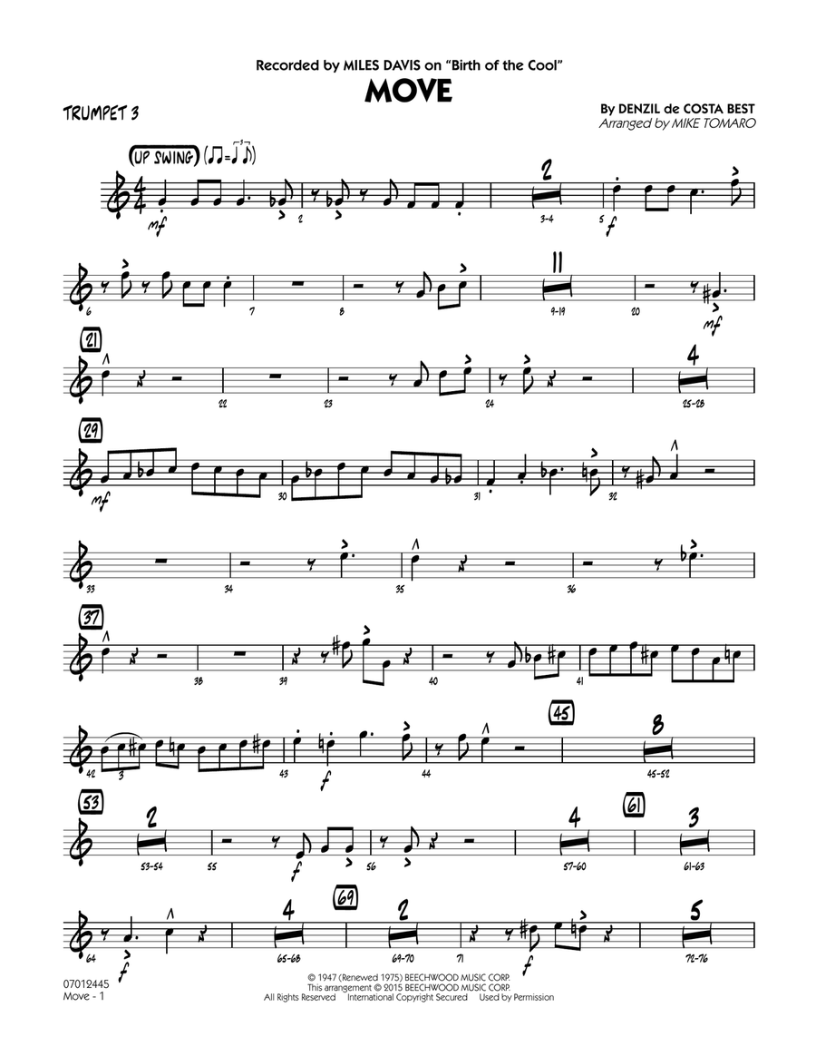 Move - Trumpet 3