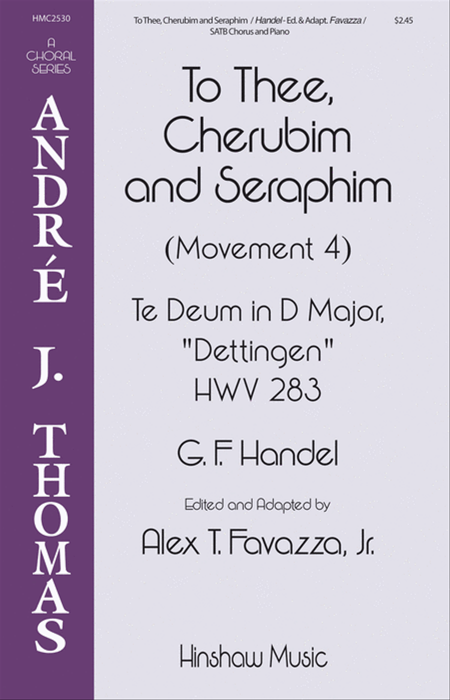 To Thee, Cherubin and Seraphim